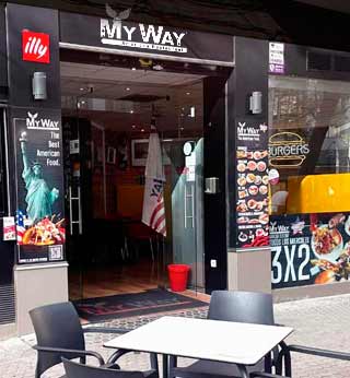 MY_WAY american restaurant FACHADA LOCAL NERVION 01