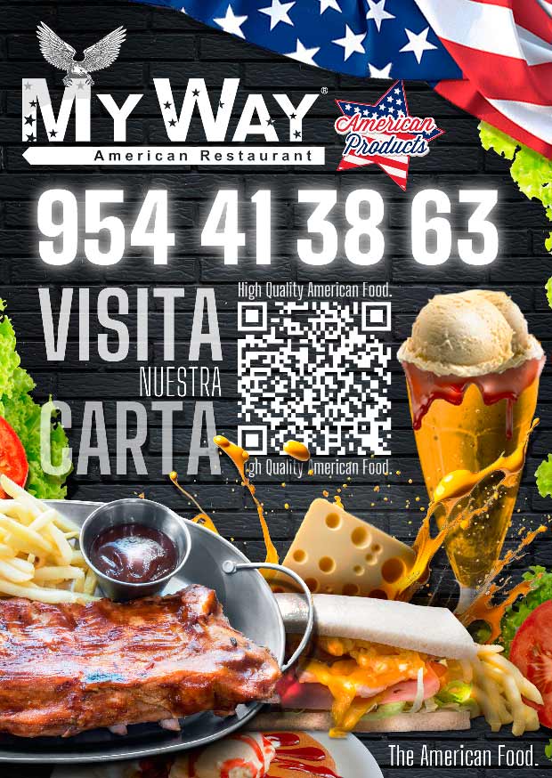 MY_WAY american restaurant PROMOCION PUNTOS ANVERSO